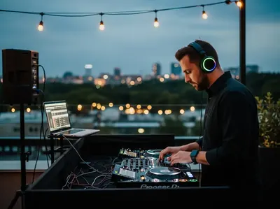 Karaoke profesional con invitados cantando