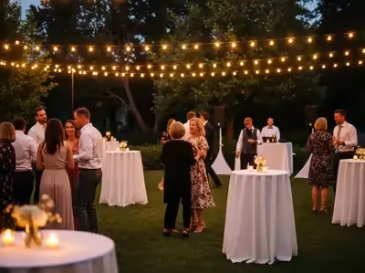 Bocinas de alta potencia en cumpleaños