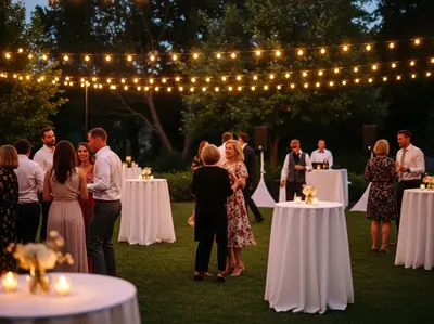 Bocinas de alta potencia en cumpleaños