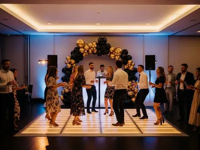 Renta de bocinas para fiestas con DJ confeti y pista de baile CDMX