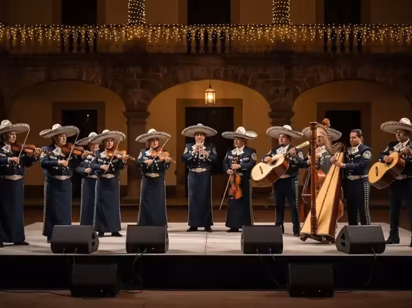 Fiesta de XV años en hacienda con audio de gran formato
