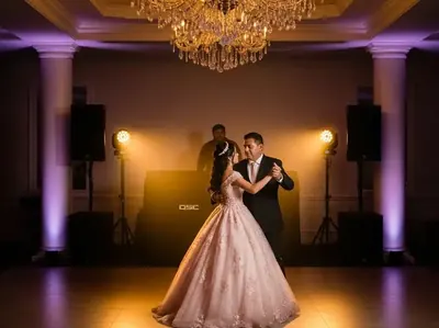 Renta de bocinas sistema compacto para XV anos - vals padre e hija con QSC CDMX