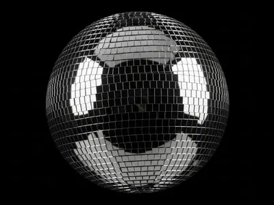Renta de bola disco de 40cm para salones de fiesta