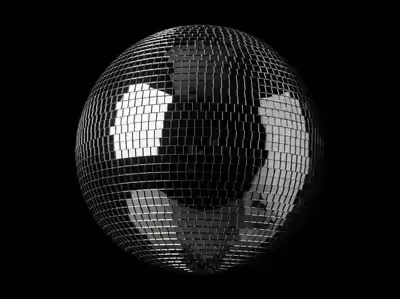 Paquete de multiples bolas disco para fiestas retro