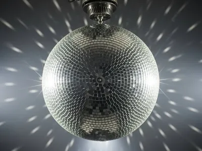 Renta de bola disco gigante de 1 metro profesional