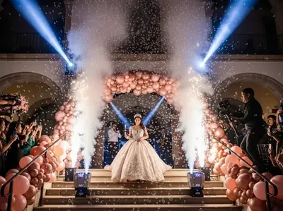 Máquina de burbujas XL doble ventilador