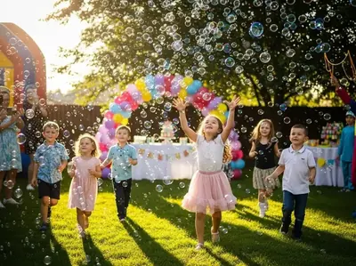 Máquina de burbujas compacta