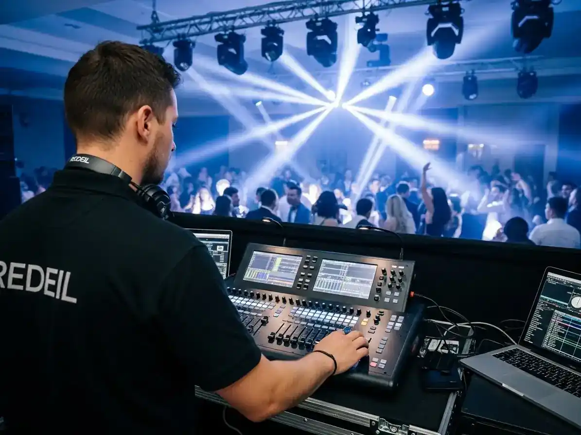 Renta de cabeza movil Beam 150W compacta para fiestas