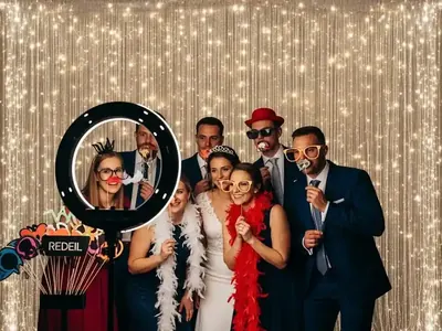 Motion Drape LED con efectos animados tri-color