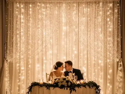 Renta de cascadas LED en Condesa Roma