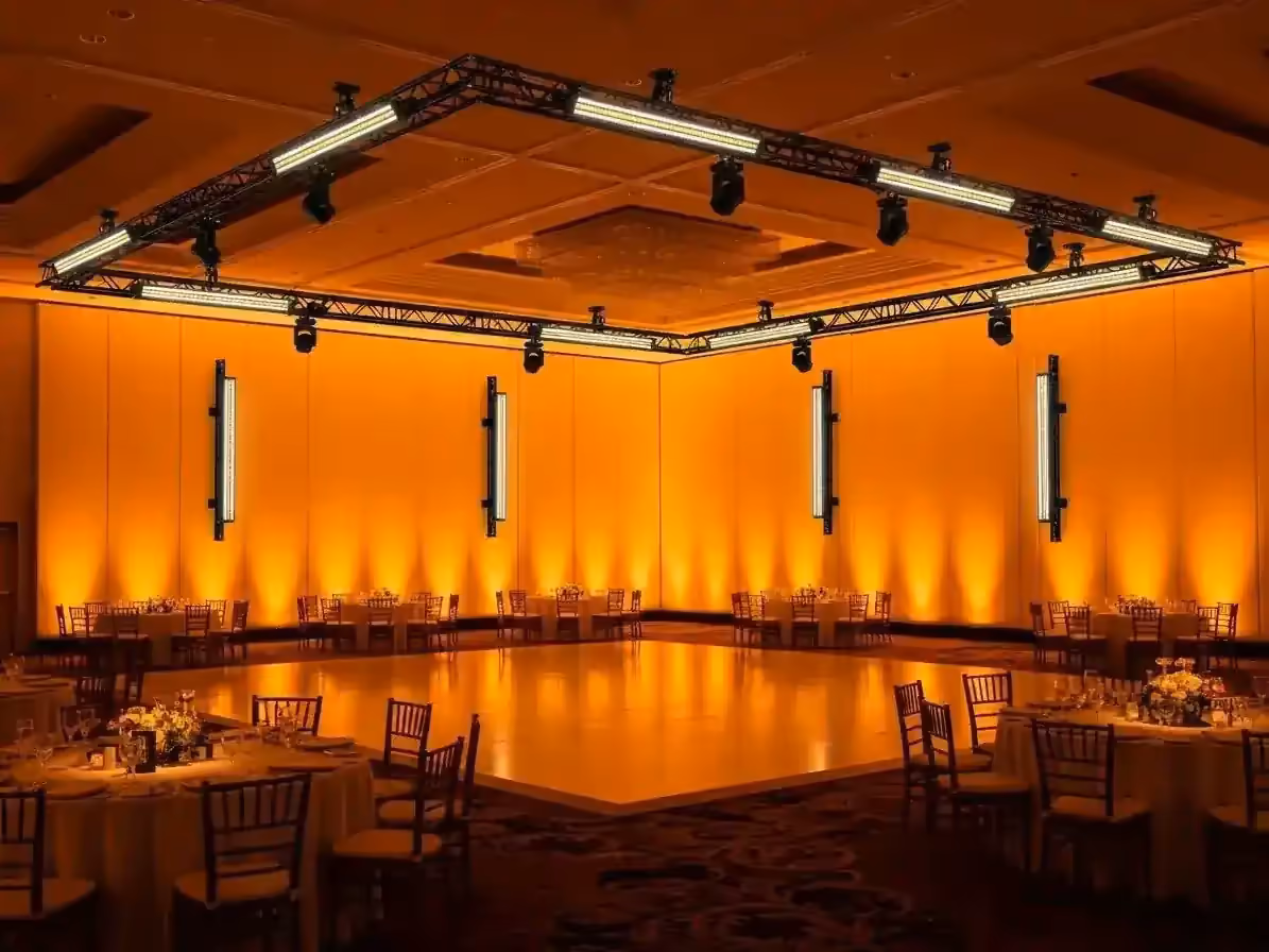 PAR LED 18x10W RGBW de alta potencia para salones