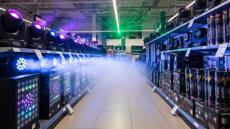Cañones Láser RGB para Eventos y Fiestas en CDMX