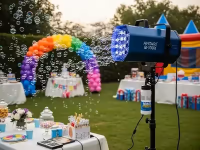 Vals de quinceañera con burbujas