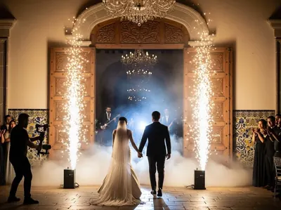 Fogger profesional en concierto privado