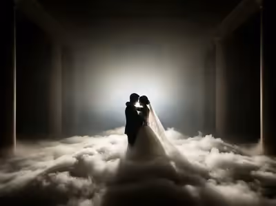 Entrada de quinceañera con efecto dancing on a cloud