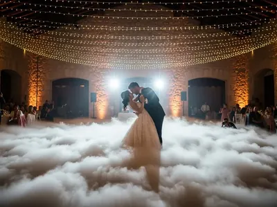 Sistema dual de humo bajo en pista grande