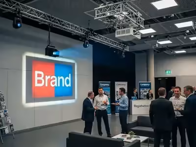 Gobo rotatorio con efecto de movimiento