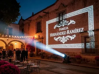 Gobo de textura patrón decorativo