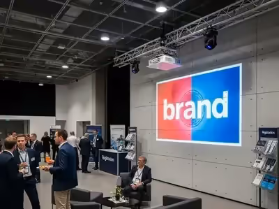 Proyector de gobos portátil con bateria