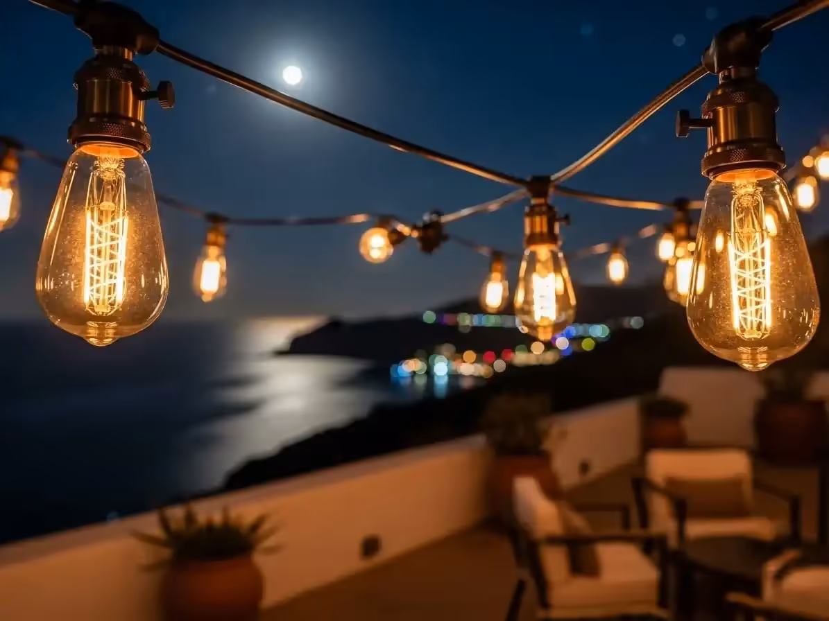 Guirnaldas de Luces: Magia en XV Años en Salón Clásico