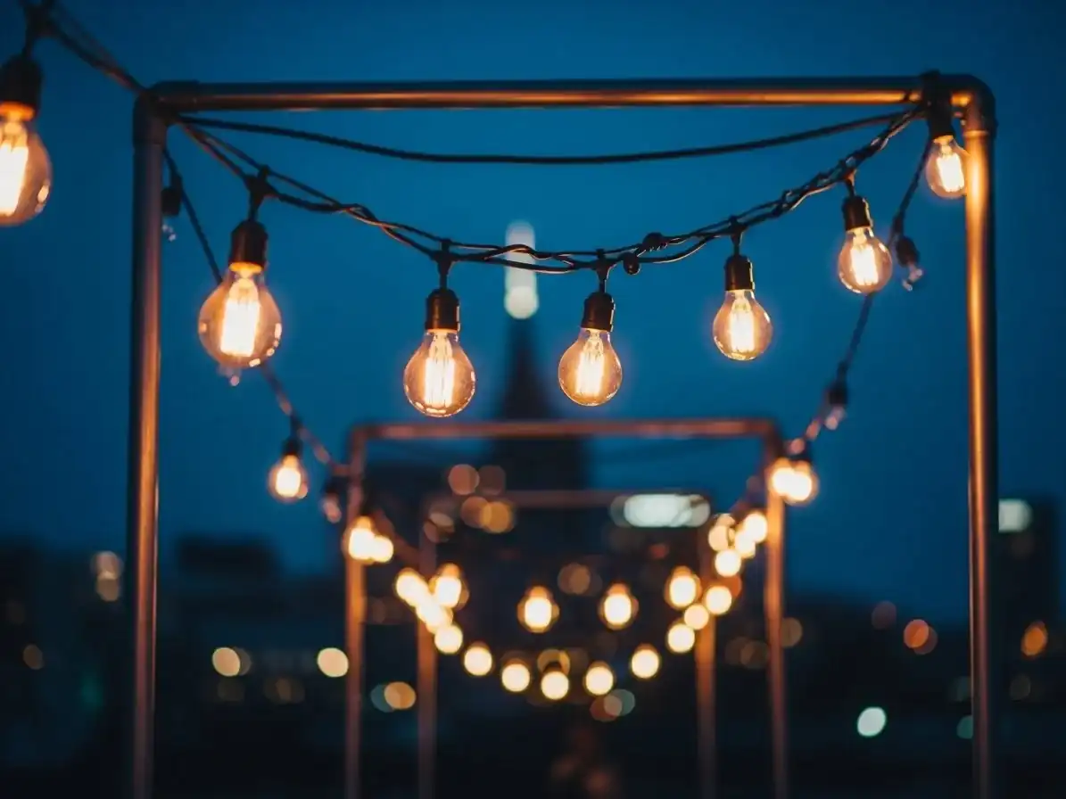 Guirnaldas para Terrazas y Jardines