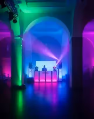 Canones LED RGBW para Fiestas - ejemplo 3