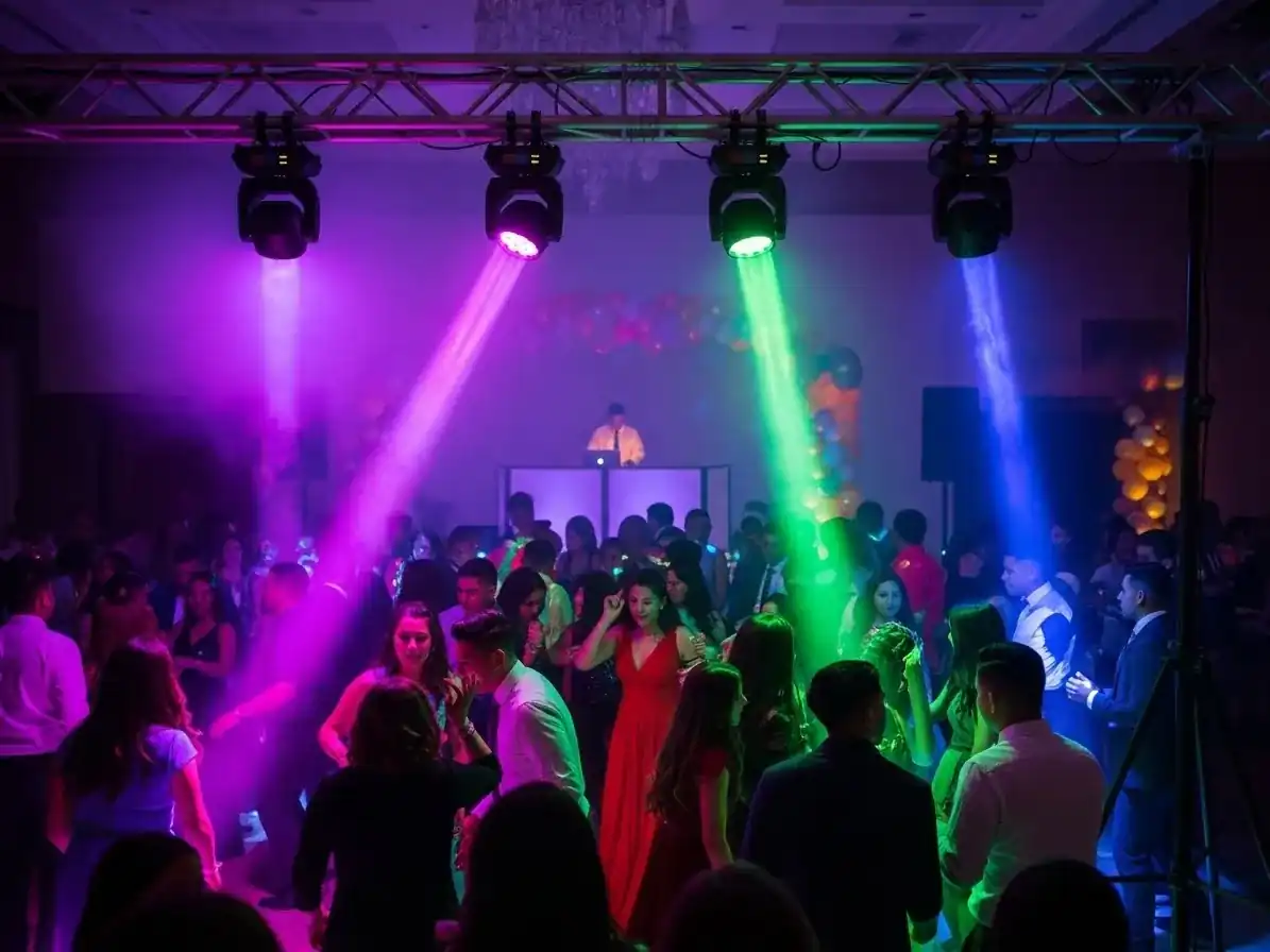 Luz UV para Fiestas Glow Party - ejemplo 3