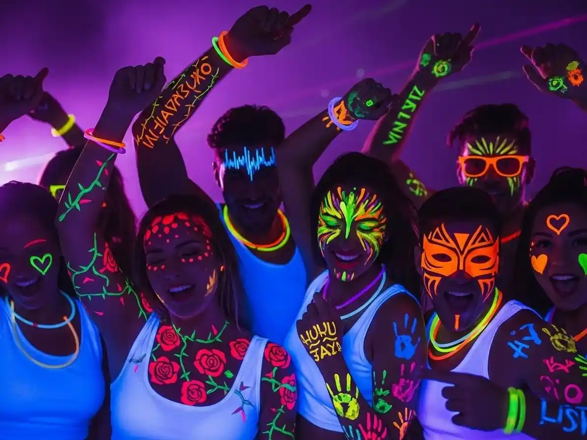 Canones LED RGBW para Fiestas - ejemplo 2