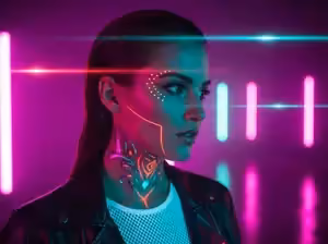 Fiesta neon con luz negra UV profesional - Renta de luz ultravioleta para eventos CDMX