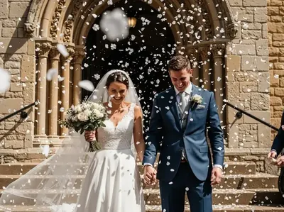Cañón de confeti manual 40cm - Lluvia de papelitos salida de iglesia boda CDMX