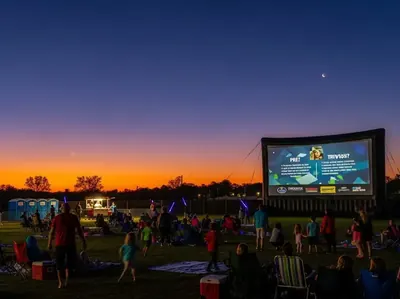 Pantalla inflable de 3 metros